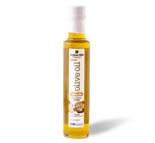 Приправа на основі оливкової олії першого холодного віджиму зі смаком чорного трюфеля