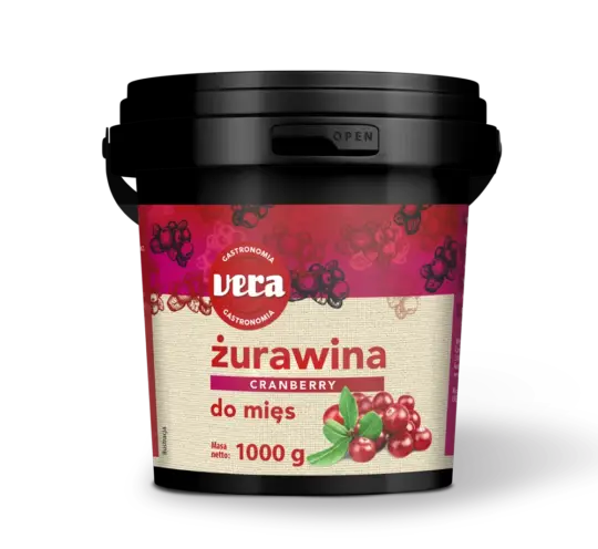 Журавлина в гелі 1000г Vera