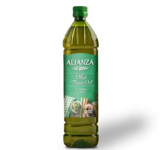 Олія з оливкових вичавок, ПЕТ-пляшка 1 л, ALIANZA