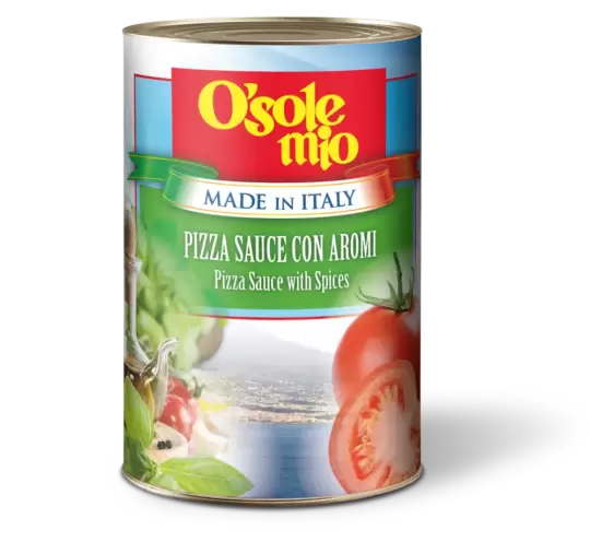 Соус для піци з прянощами, банка 4100г, O Sole Mio