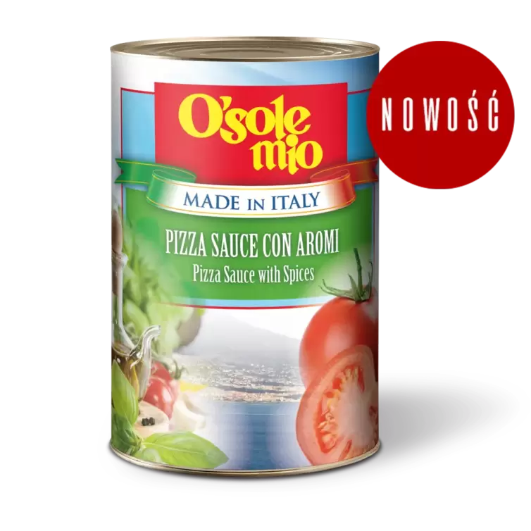 Sos do pizzy z przyprawami, Puszka 4100g, O Sole Mio