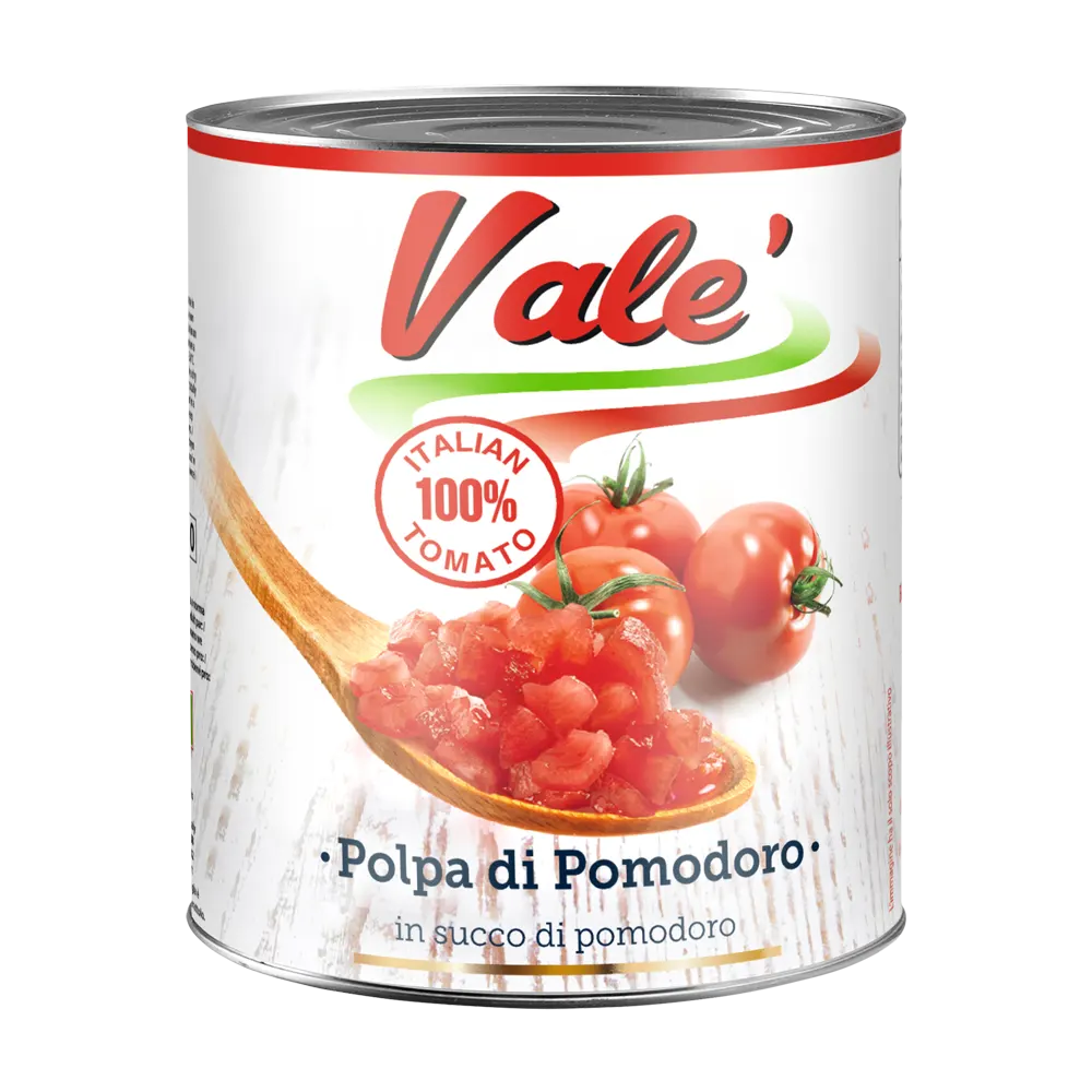 Vale chunk tomatoes, Can 2500g
