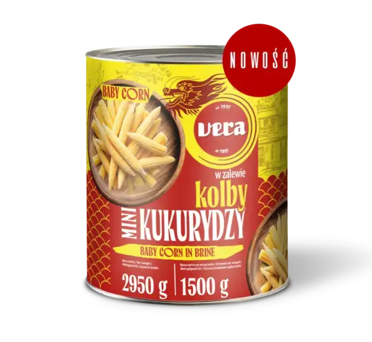 Mini kolby kukurydzy 2950g puszka